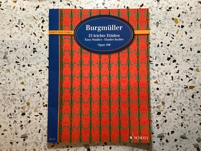 Sheet Music Schott Piano Classics Friedrich Burgmuller