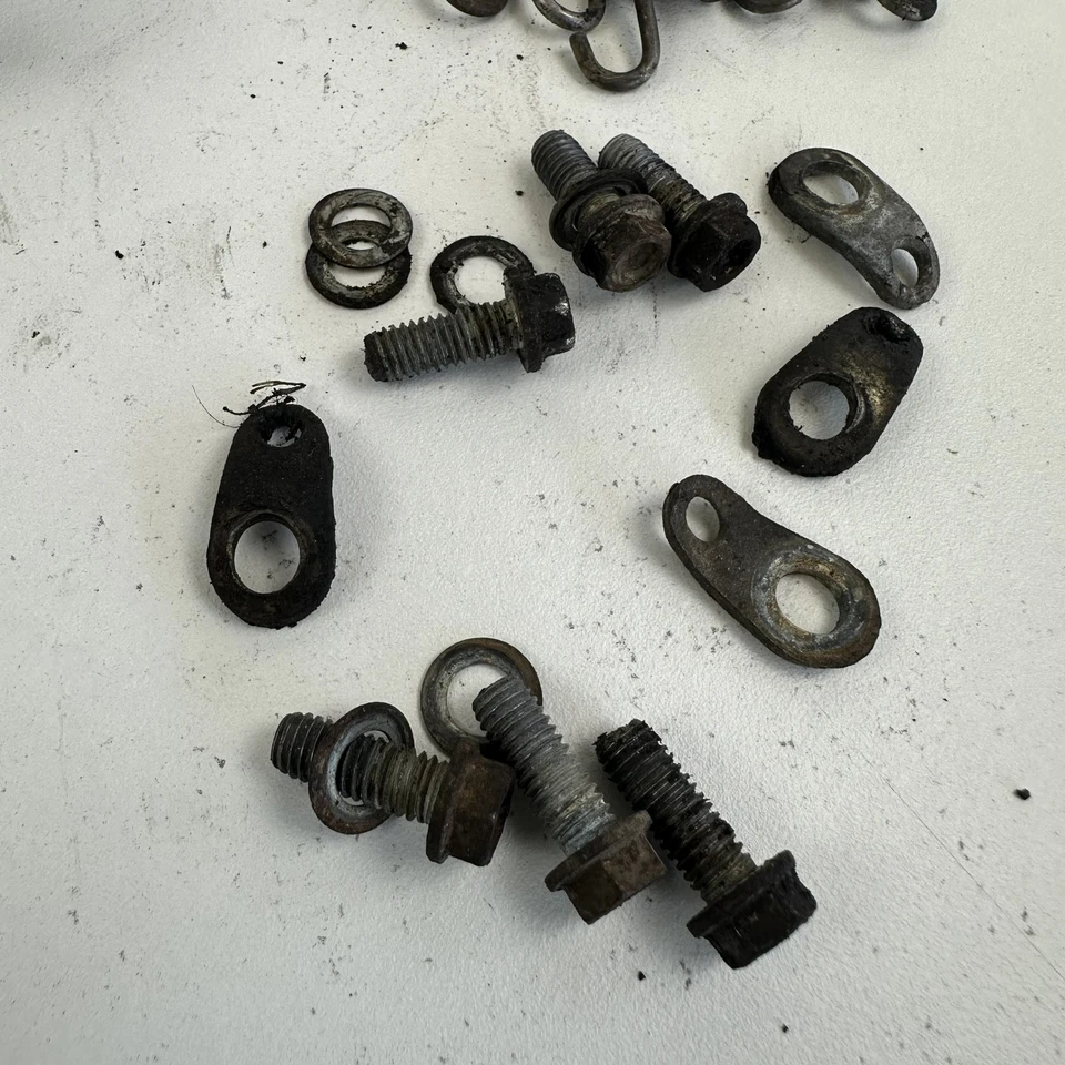 KTM 640 LC4 2003 Brida de escape Cabezal Tubo Salida con resortes Foto 2 de 4