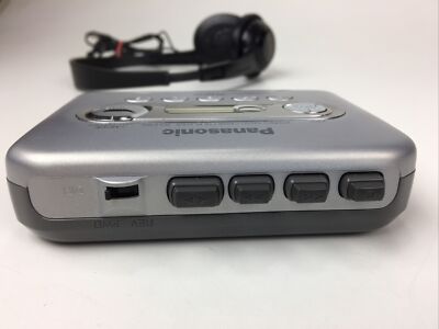 Panasonic RQ-E30V AM/FM Radio Cassette Tape Player Auto Reverse