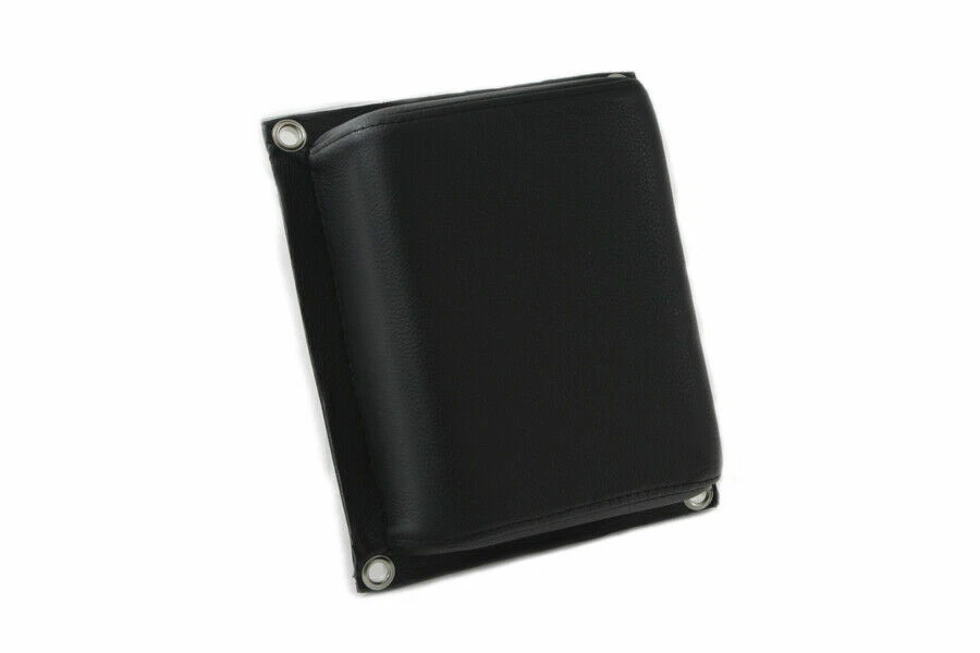 Almohadilla de asiento trasero de cuero réplica KR para Harley Davidson de V-Twin Foto 2 de 2