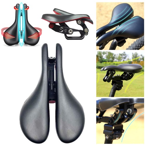 Ergonomic Road Bicycle Saddle Cushion MTB Road Bike Adjustable Bum Seat - Picture 14 of 24