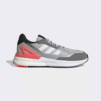 ADIDAS NEBZED SUPER BOOST SNEAKER / GRÖßE UK 9 / GW1106 / GRAU