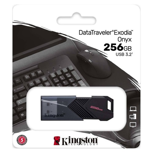 Kingston DataTraveler Exodia Onyx 64/128/256 GB USB Memory Sticks, Free Delivery - Picture 10 of 12