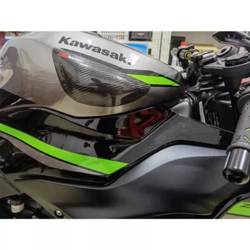 R&G Racing Kohlefaser Tank Slider Kit für Kawasaki ZX6R 636 2019-2024 R&G - Bild 3 von 9