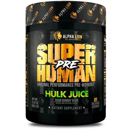 Alpha Lion Super Human PRE Hardcore Pump Pre-Workout 21 FULL Servings 5 Flavors - Picture 8 of 15