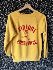 Vintage 60s 70s Champion Gusset Style Crewneck Sweatshirt Rideout Roadrunners