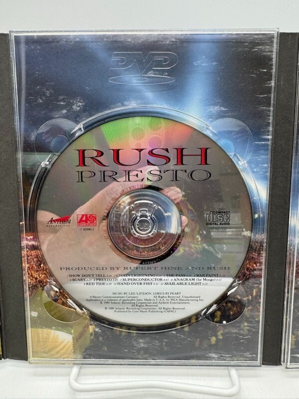 Rush in Rio DVD/CD Combo eBay