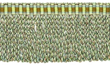 Cocoa Lime 3" Bullion Fringe [By the Yard]