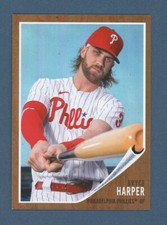 Bryce Harper 2021 Topps Archives #94 - 1962 Topps Rainbow Foil Parallel #'d /150