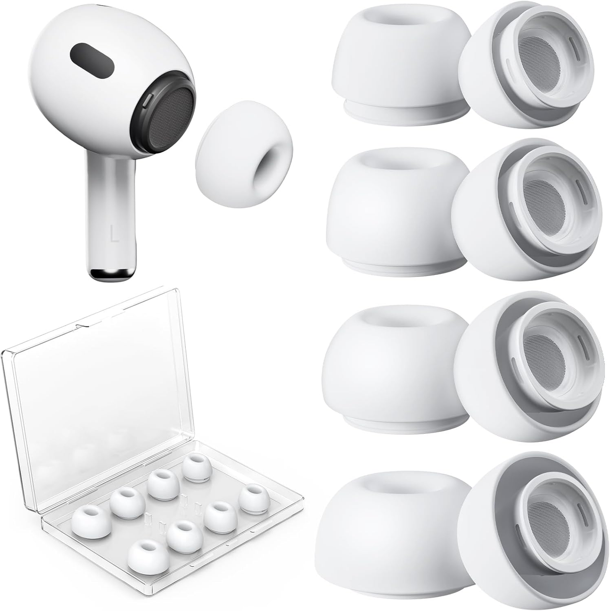 3rd Generation Third Party Airpods Pro Tips Pairs Replacement Ear