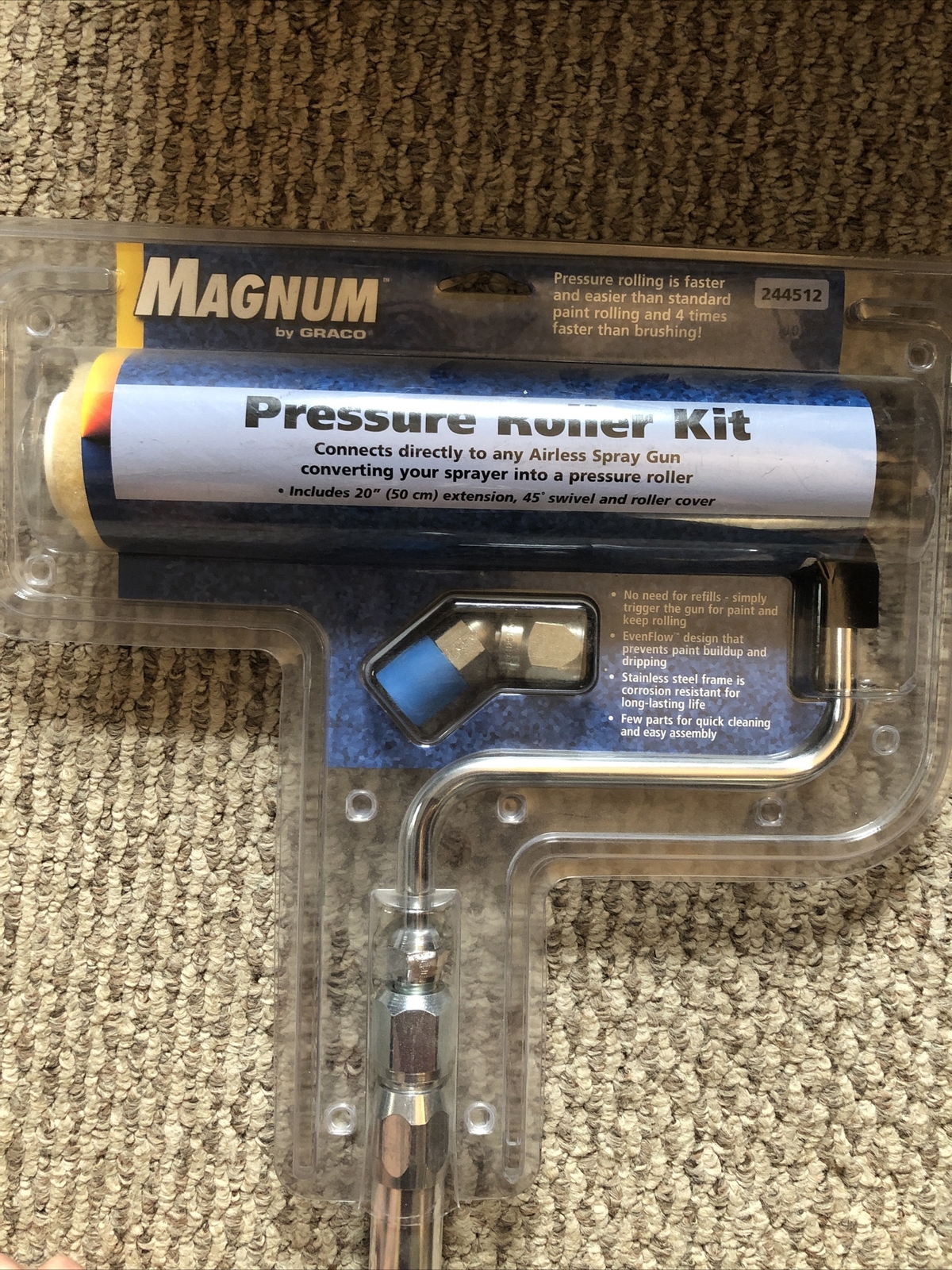 graco spray gun roller