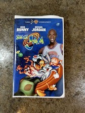 Space Jam VHS Movie 1997 Michael Jordan Bugs Bunny Vintage