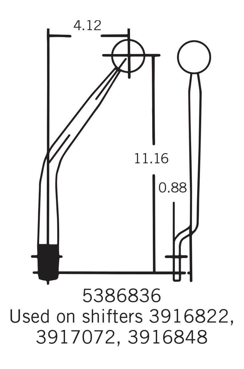 Hurst 3916848 Competition/Plus 4-Speed Shifter
