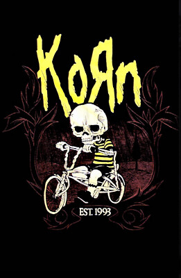 Korn Concert poster Tour 12