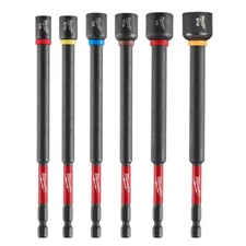 Milwaukee 6 Inch Shockwave Impact Driver Bits & Nut Drivers All Sizes SHIPS NOW!