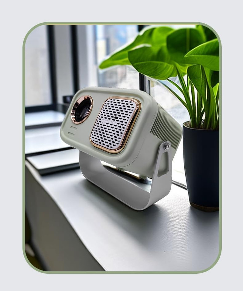 Vidéoprojecteur Wifi Bluetooth pour soirées cinéma en plein air et grand écran salon