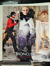 MONCLER FINE FASHIONS ORIGINALE VINTAGE 2012 PUBBLICITÀ