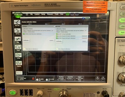 Agilent / Keysight 86100D Infiniium DCA-X Wide-Bandwidth