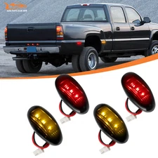 Dually Bed LED Side Marker Light For 2001-14 Chevy Silverado GMC 2500HD 3500HD