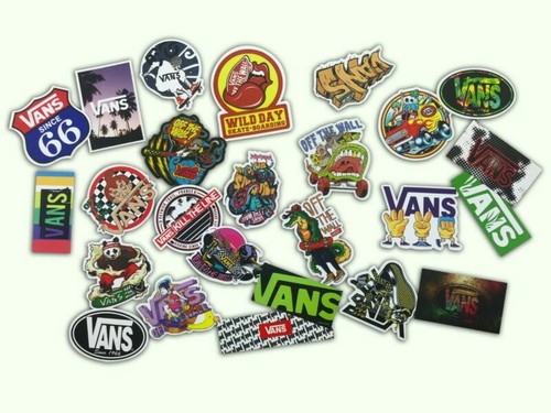 100 PCS Vans Skateboard Stickers bomb Vinyl Laptop Luggage Decals Sticker Lot - Picture 7 of 12