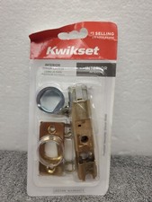 Kwikset 19843 6WAL DL CP 3 6-Way Polished Brass Adjustable Latch 81826-001 new