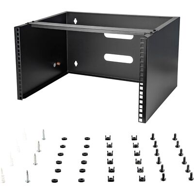 StarTech.com 6U Wall Mount Network Rack - 14 Inch Deep (Low Profile) - 19'' Pa...