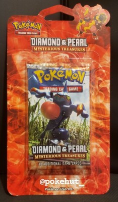 pokemon mysterious treasures booster box DIAMOND & PEARL BLISTER PACK class Pack Shiny Treasure ex (シャイニートレジャーex) set of the Pokemon TCG Pokemon Diamond & Pearl Mysterious