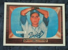  1995 TOPPS ARCHIVES  1955  BOWMAN REPRINTS  JOHN PODRES   #  97   BROOKLYN