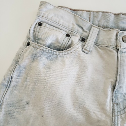 Pantalones Cortos de Jean Levis 511 Ajustados 30 Cortes Dobladillo Crudo Medidas 31x9.5 - Imagen 3 de 11
