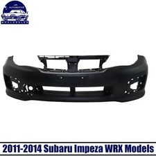 New Front Bumper Cover Primed For 2011-2014 Subaru Impeza WRX Models
