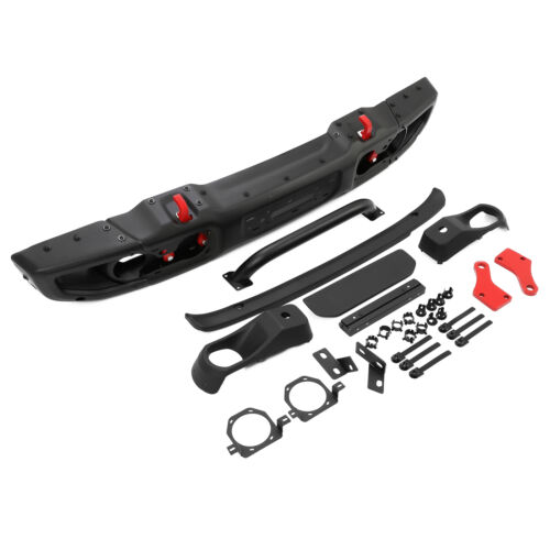 For Wrangler JL Rubicon / Gladiator 2018-2024 Steel Front Bumper Kit 10th Style - Picture 9 of 24