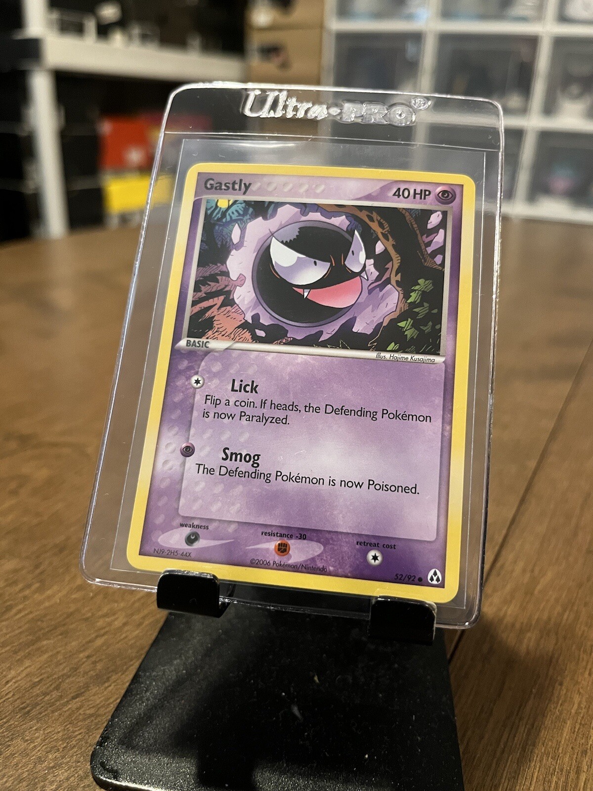 Pokémon 2006 EX Legend Maker - Gastly 52/92 - Rare - Near Mint