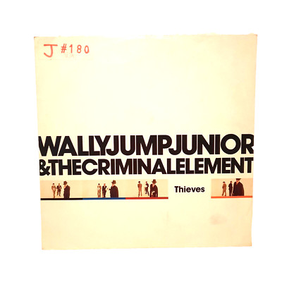 WALLY JUMP JUNIOR & THE CRIMINAL ELEMENT THIEVES SINGLE 12'' 45RPM 1988 BREAKOUT