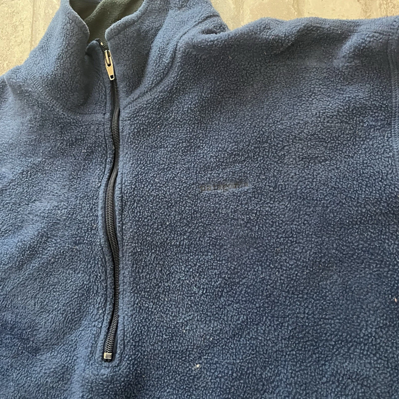 patagonia vintage fleece full zip made in usa aw8 