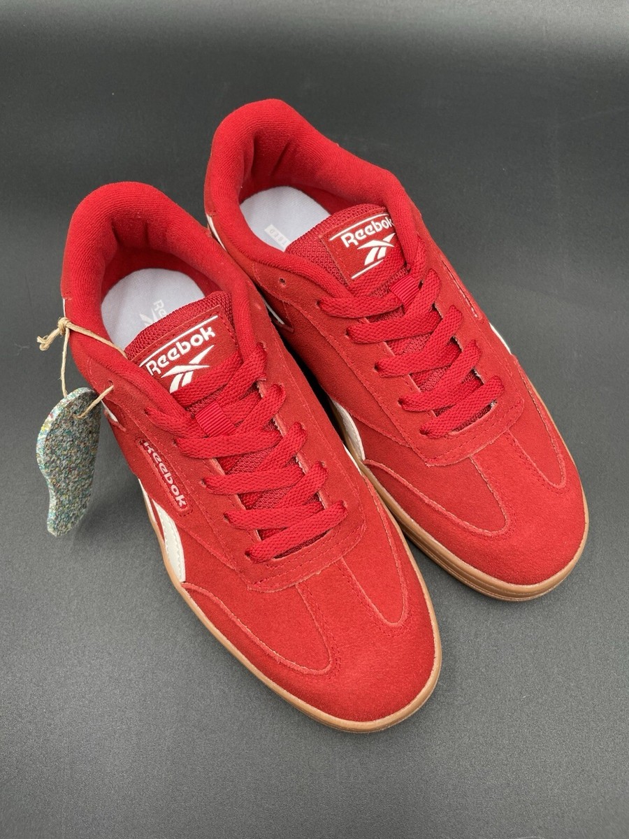 Reebok Women's Forte Lounger Double-Up Sneakers Equestrian Red