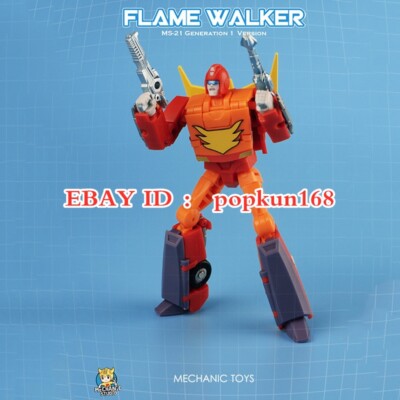 New Deformabl Robot Hot Rod G1 MFT MS-21 Action Figure Mini Kids Toys In Stock