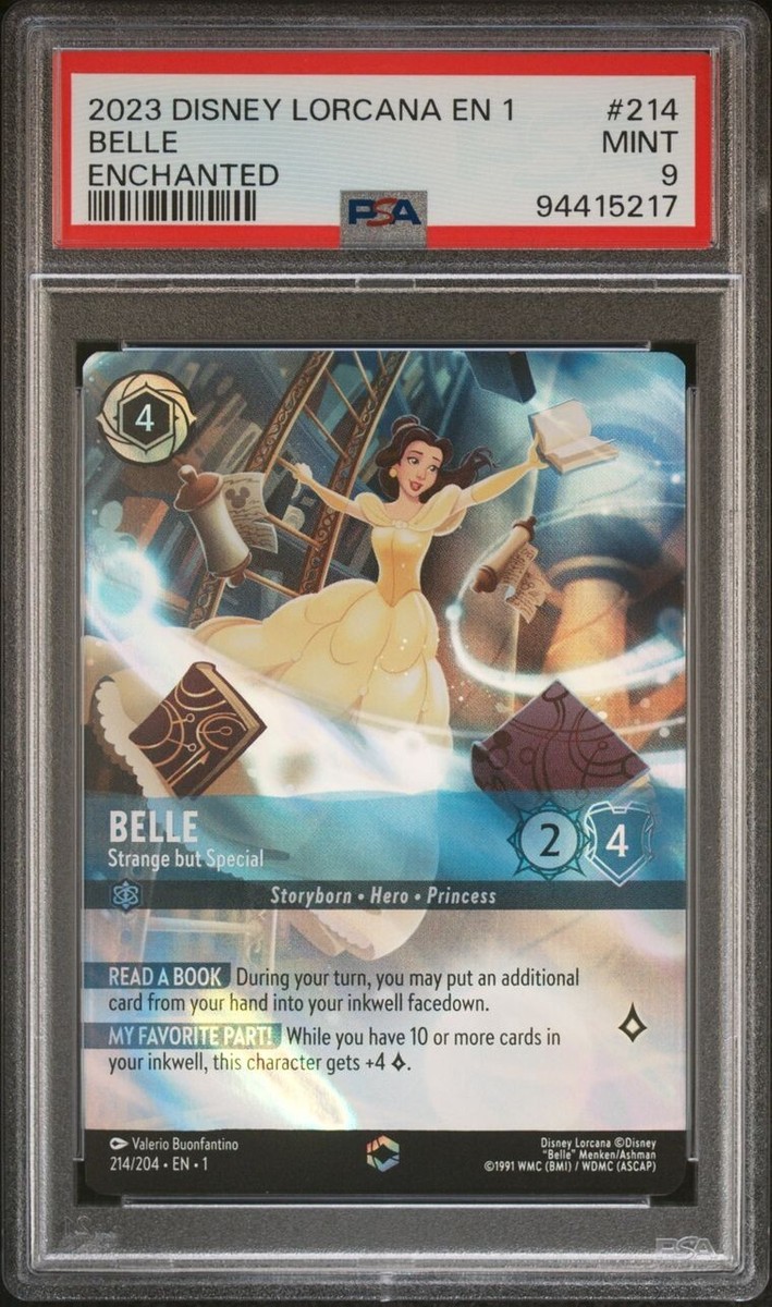 ベル エンチャンテッド Disney Lorcana TCG Enchanted Belle - Strange but Special | eBay