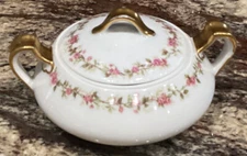 THEODORE HAVILAND FRANCE COVERED SUGAR BOWL THE OPORTO 32848 Looks Unused
