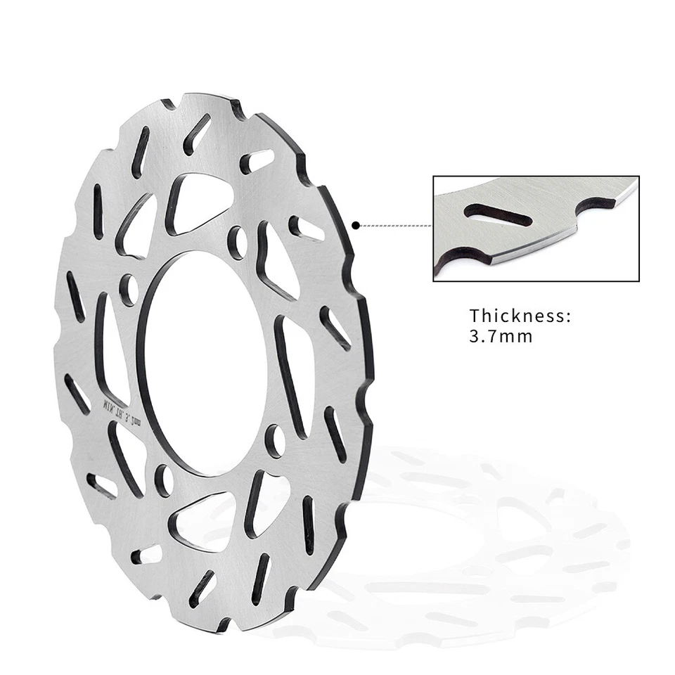 Pastillas de rotores de disco de freno delanteras 2 piezas para Honda Foreman Rubicon 500 Rincon 680 06-21 Foto 3 de 4