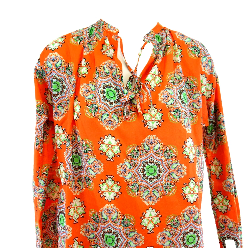 Caliban Bluse bunt Damen Tunika Shirt Hemd Oberteil Leicht  Baumwolle Np 219 Neu - Bild 3 von 4