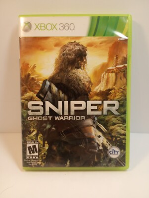 Sniper: Ghost Warrior (Xbox 360, 2010) Complete Tested Working 