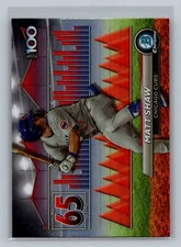 2024 Bowman #BTP-65 Matt Shaw Bowman Scouts Top 100 Chicago Cubs