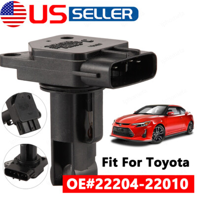 Replace Mass Air Flow Meter MAF Sensor 22204-22010 for Toyota Lexus Scion DENSO