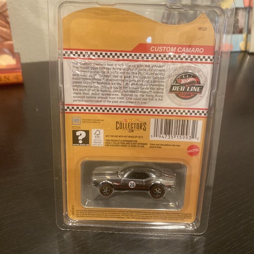 Hot Wheels RLC esclusiva variante holofoil chase personalizzata Camaro 20° anniversario - Foto 4 di 6
