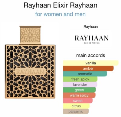 Rayhaan Elixir by Rayhaan Eau De Parfum For Men & Women Super Rich
