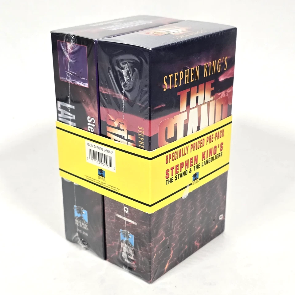 STEPHEN KING'S THE STAND & THE LANGOLIERS VHS BOX SET NEW SEALED HYPER RARE - Image 3 of 4