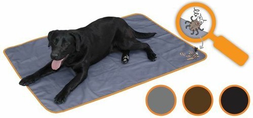 Bodyguard Hundedecke 120 x 80cm braun ideal für Reisen, Camping, Garten