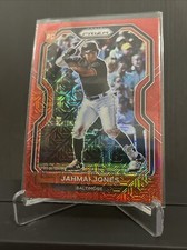 JAHMAI JONES 2021 Panini Prizm #130 Rookie RC Tier II Red Mojo Prizm /149