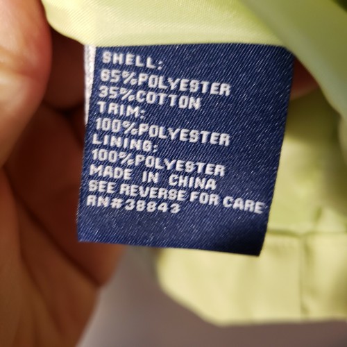 Makintosh Toggle Closure Poplin Jacket 1XL polyester/cotton - Picture 8 of 12