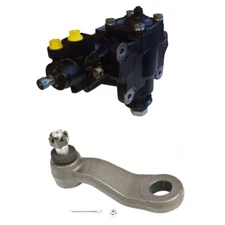 CJ Classic Trucks Power Steering Box With Pitman Arm 12.7 Ratio Chevrolet C10...